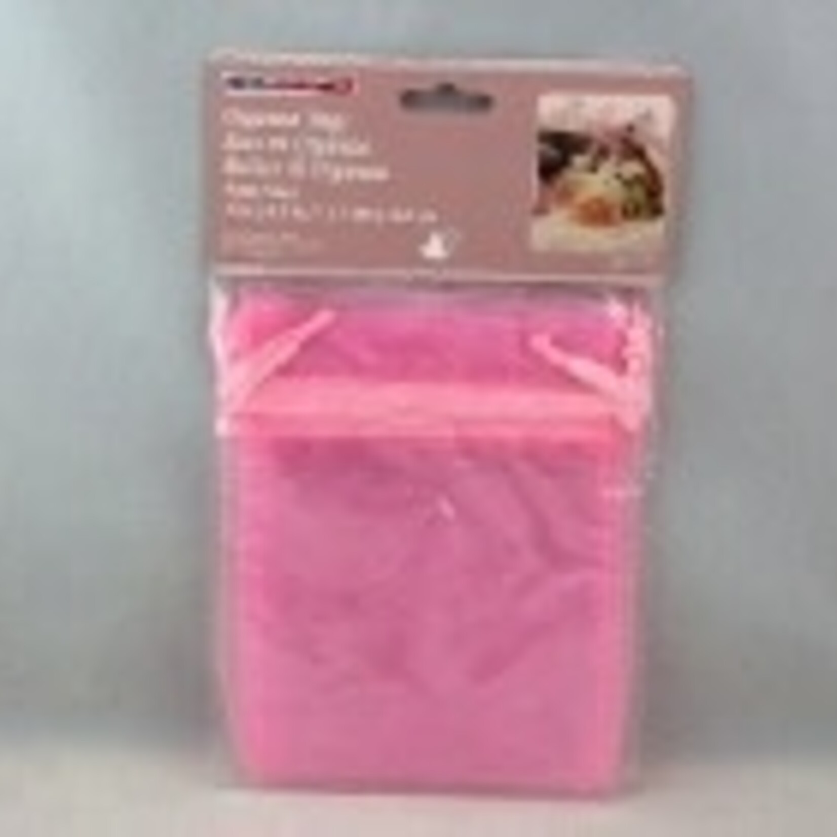 Organza Bags Fuchsia 5x6.5 Inches