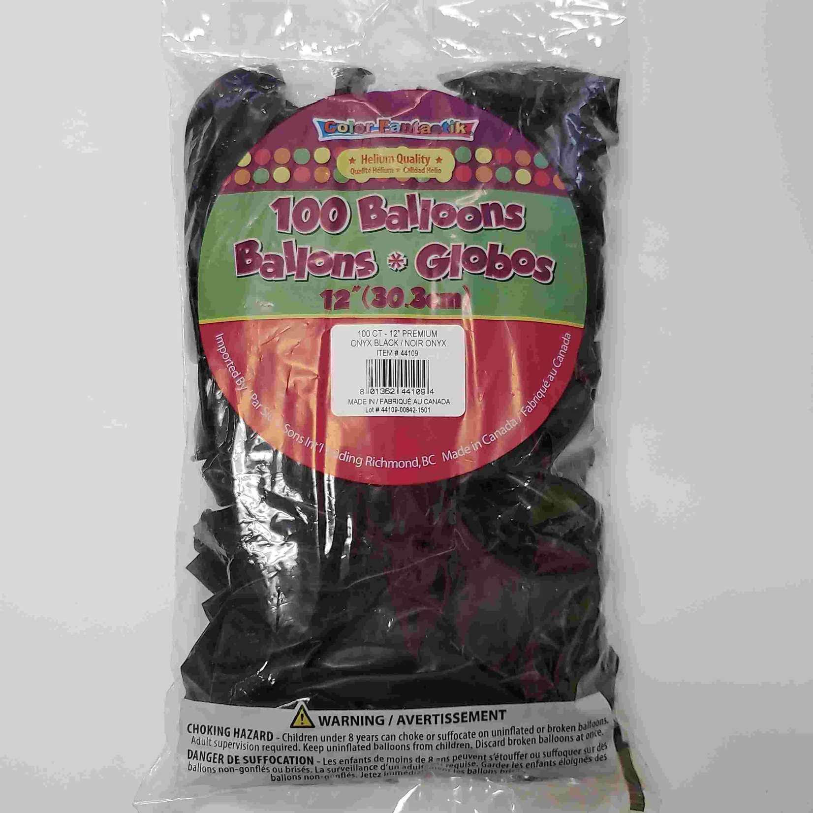 Color Fantastik Helium Premium Bulk Balloons (100 Pcs)