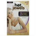 Hot Jewels Metallic Tattoos  Gold and Silver 7 x 8 Inches Classic