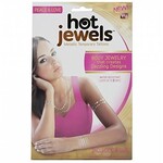 Hot Jewels Metallic Tattoos  Gold and Silver 5 x 8 Inches Peace & Love