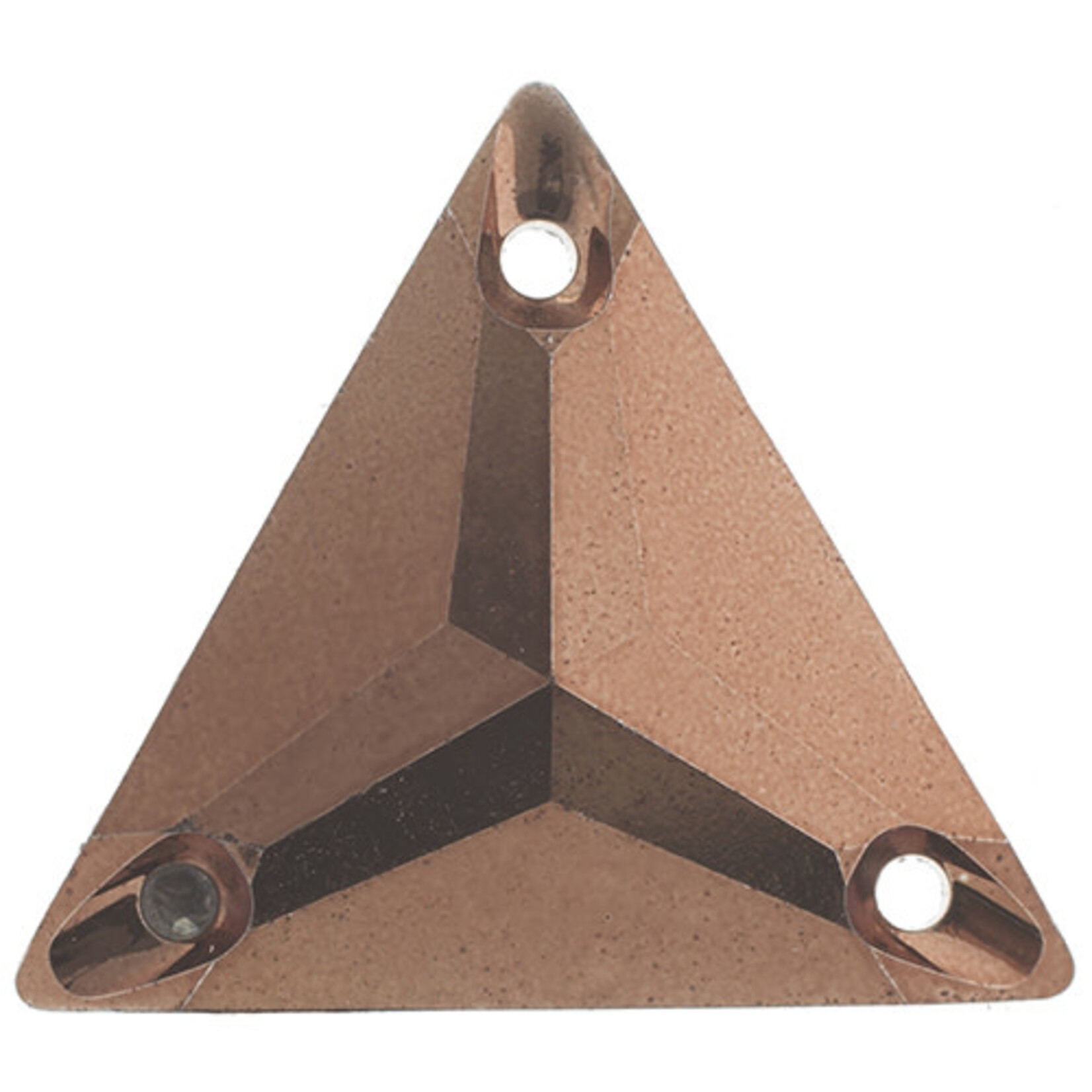 Metallic Sew-On Stones 22 mm Triangle (50 Pieces)