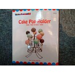 Fancy Cake Pop Holder Silver 4.75X5.5X6.25 Inches