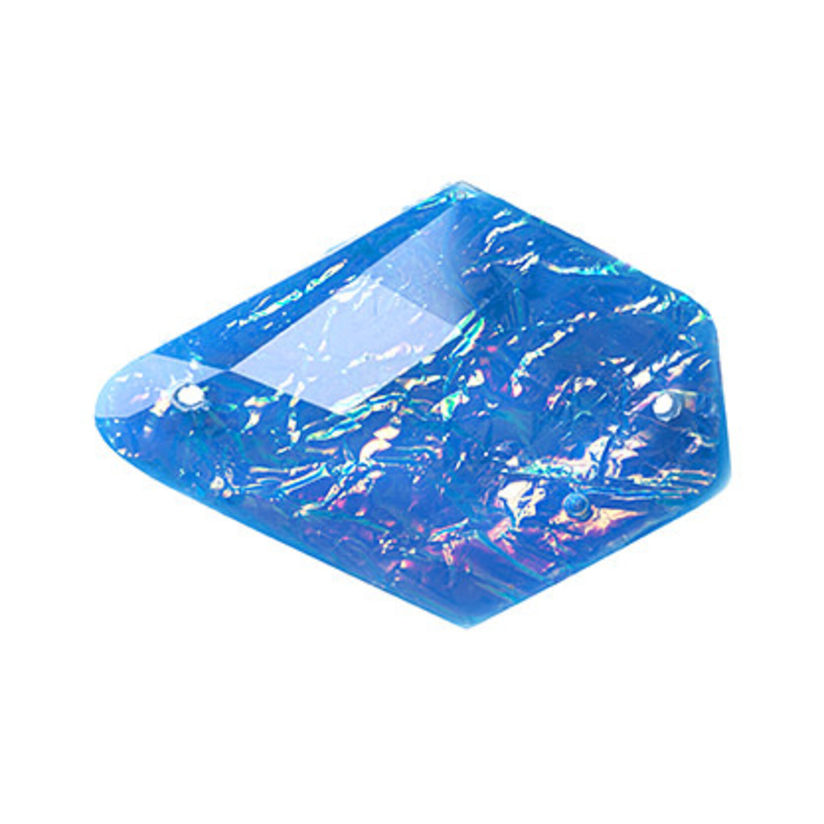 Dichroic Style Sew-On Stone 20 x 28 mm Drop (10 Piece)
