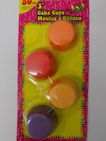 Colored Cake Cups 3 Inches