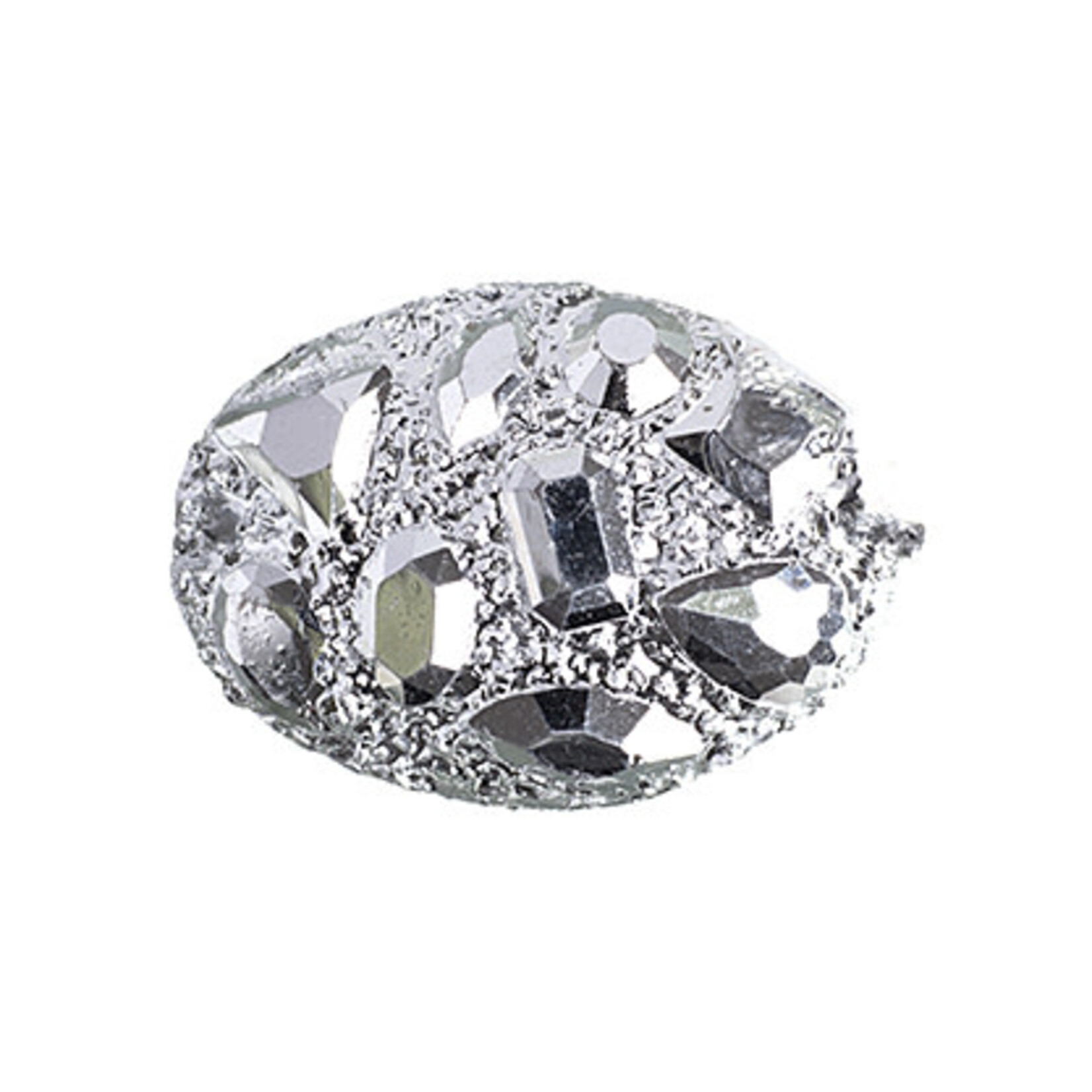 Moon Rock Resin Sew-On Stone 18 x 25 mm Oval (10 Pieces)