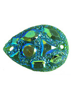 Moon Rock Stone 18 x 25 mm Drop (10 Pieces)