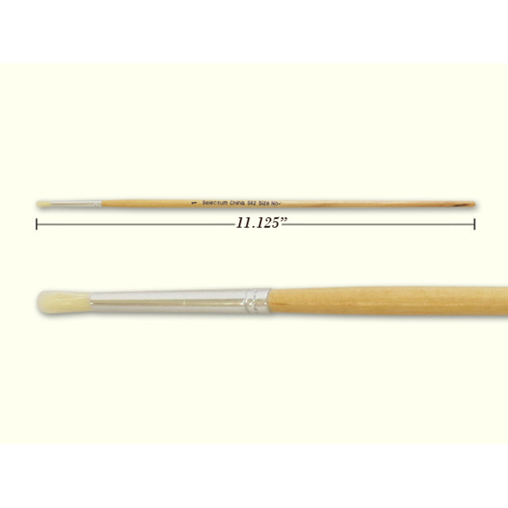 Artist Brush Hog Bristle