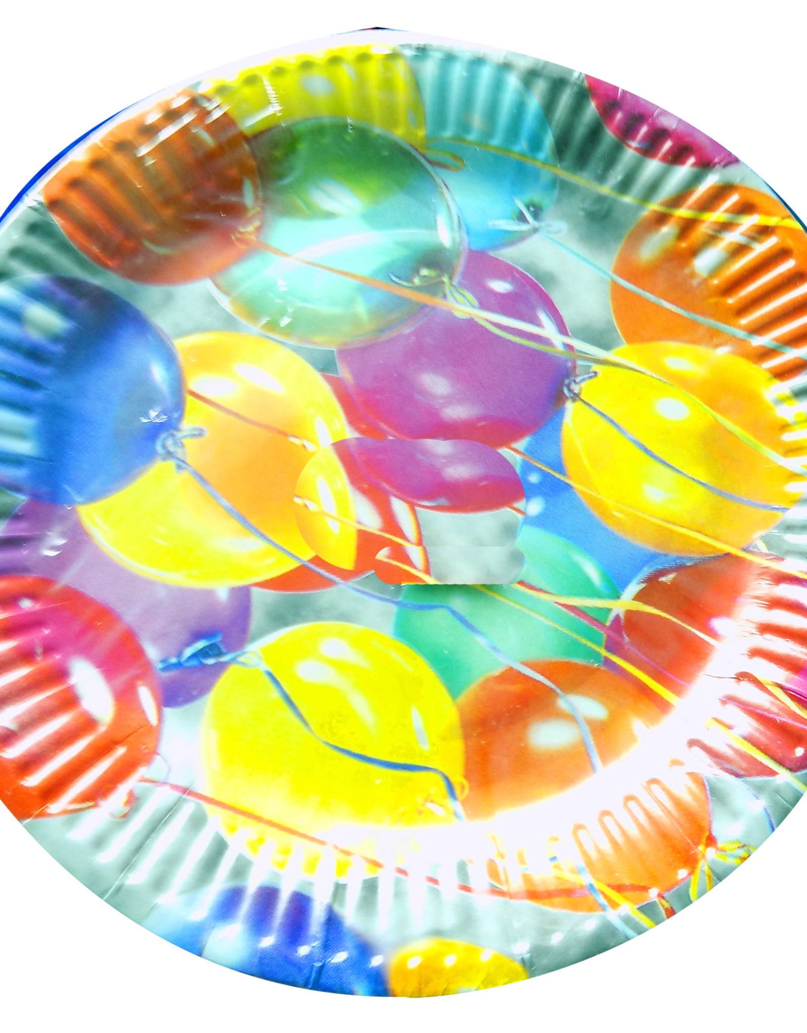 8/pk Balloon Plates 7 Inches