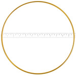 Metal Rings Brass 12 inches (Each)