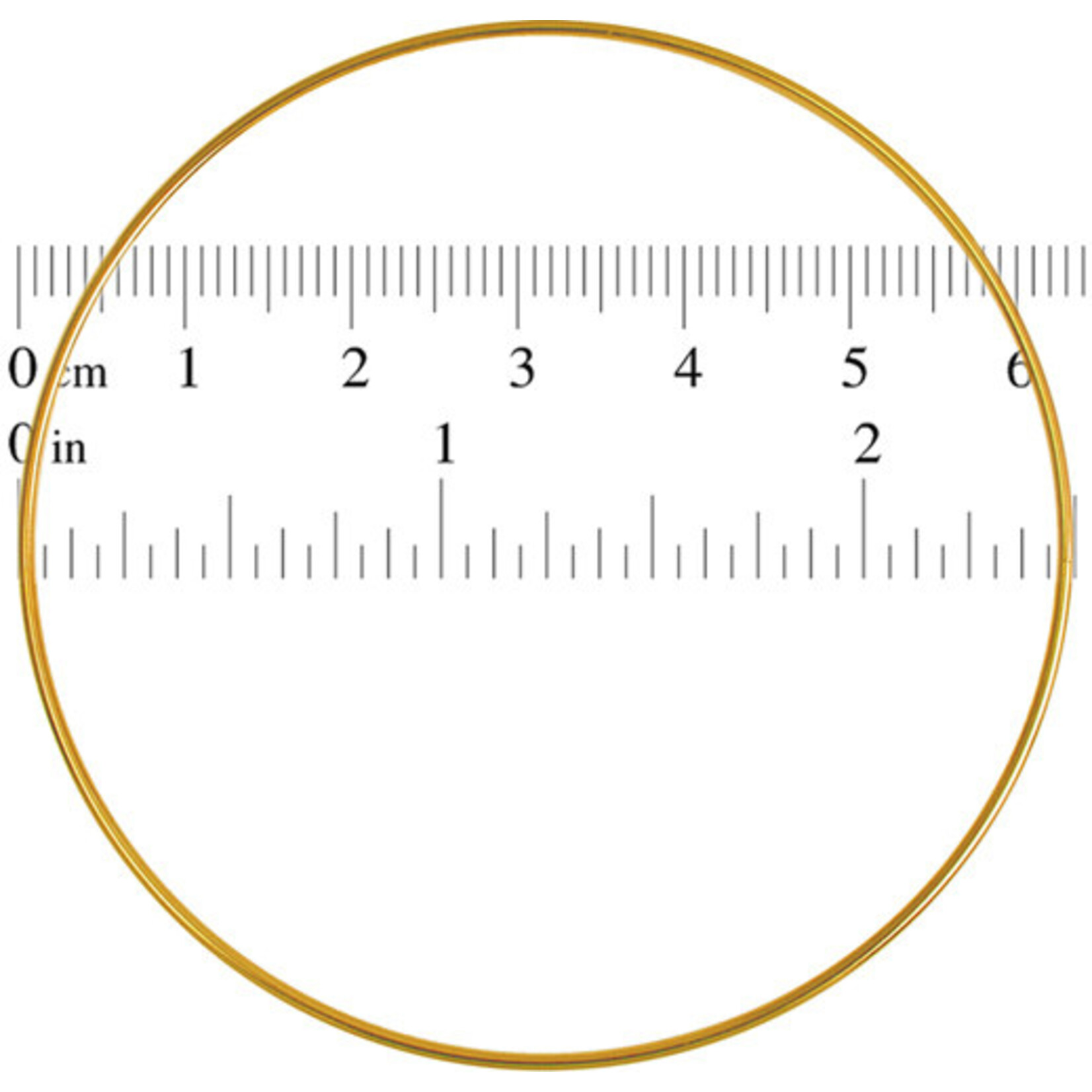 Metal Rings Brass 2.5 inch (Each)