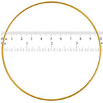 Metal Rings Brass 4 inch (Each)