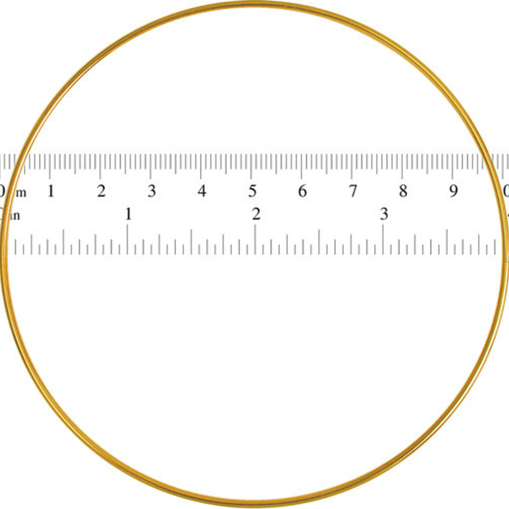 Metal Rings Brass 4 inch (Each)