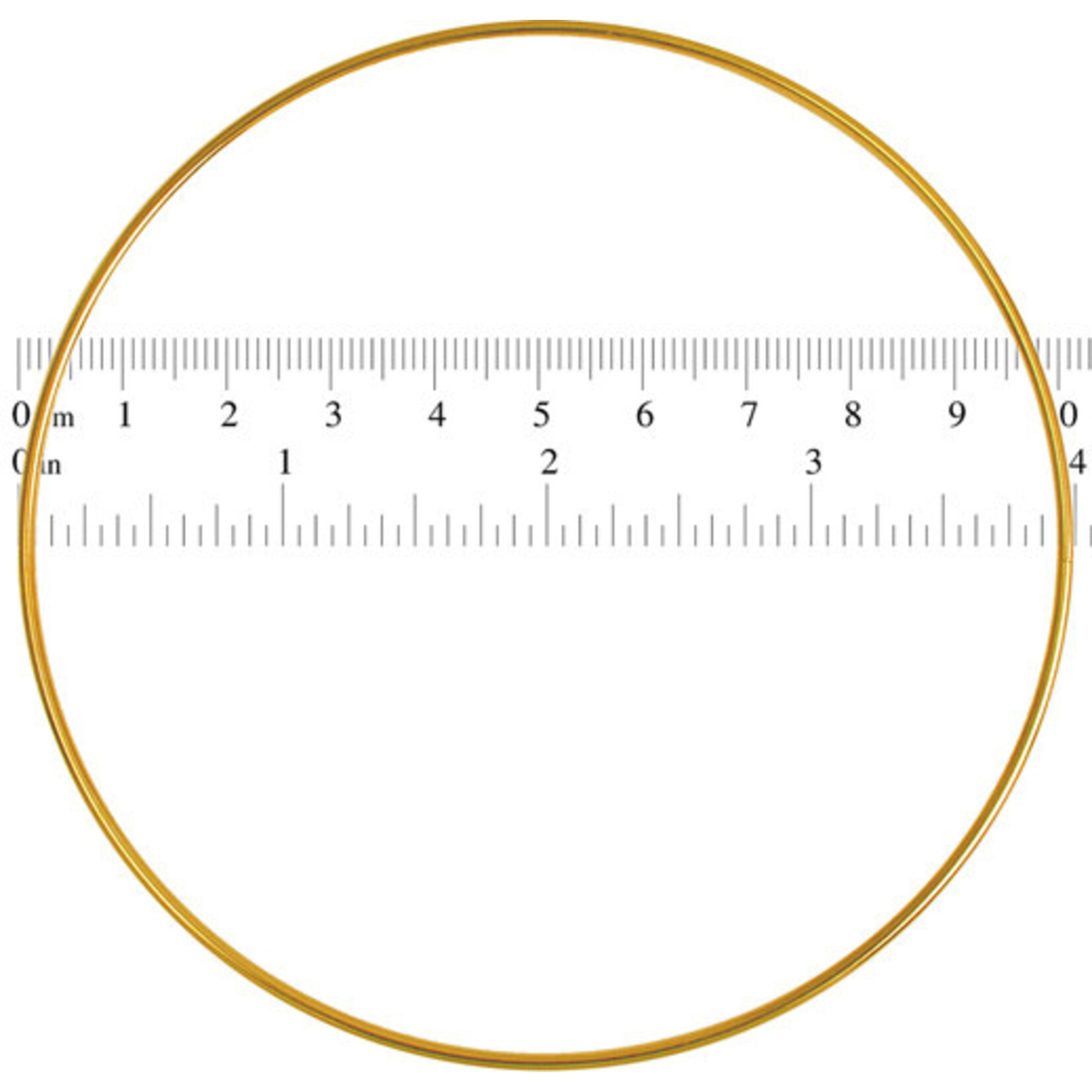 Metal Rings Brass 4 inch (Each)