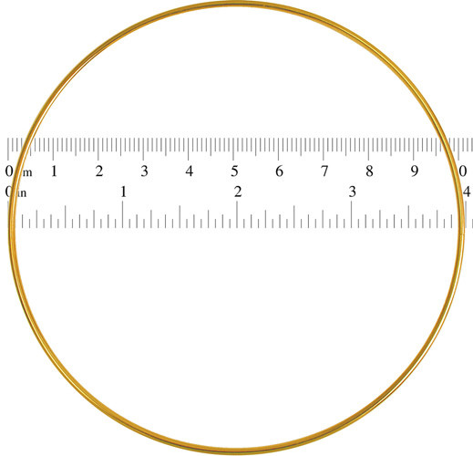 Metal Rings Brass 4 inch (Each) - Samaroo's Limited
