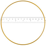 Metal Rings Brass 6 inch (Each)