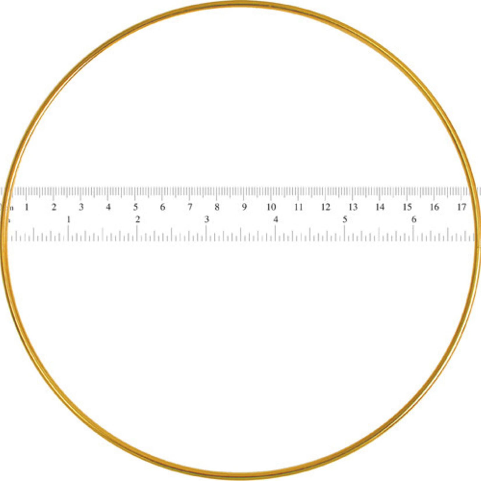 Metal Rings Brass 7 inch (Each)