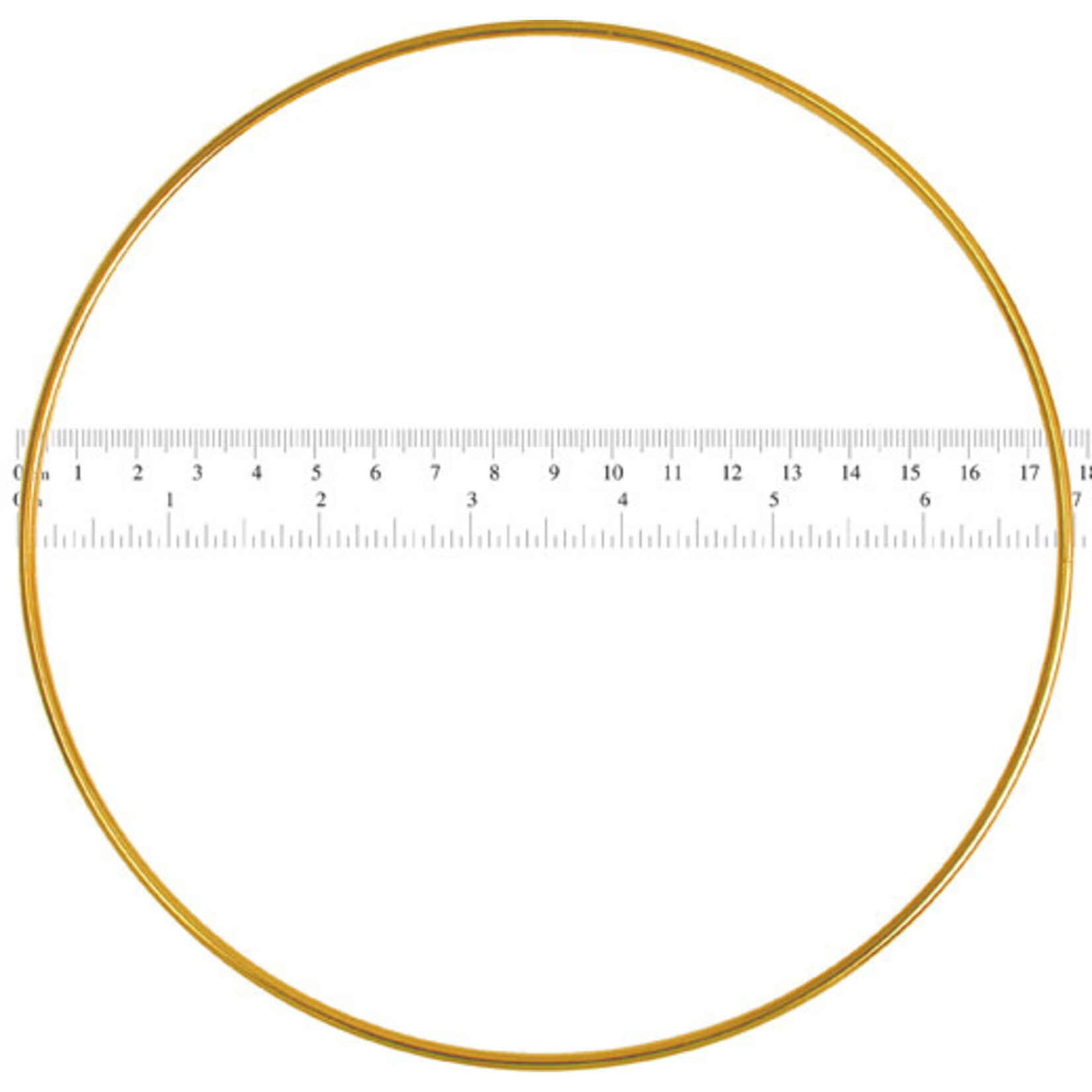 Metal Rings Brass 7 inch (Each)