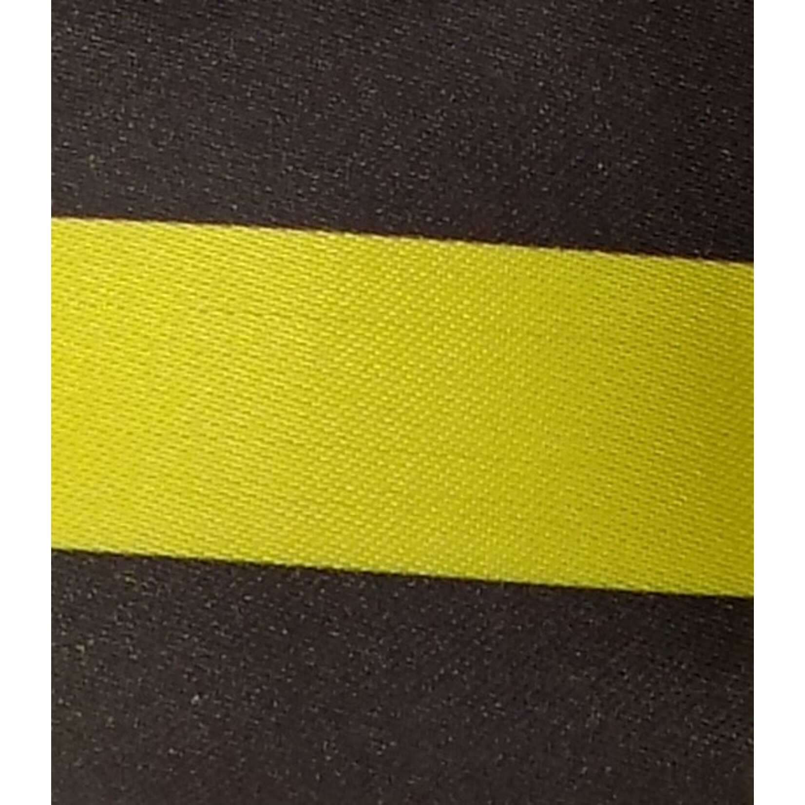 Satin Polyester 58 - 60 Inches Striped - Yellow & Black