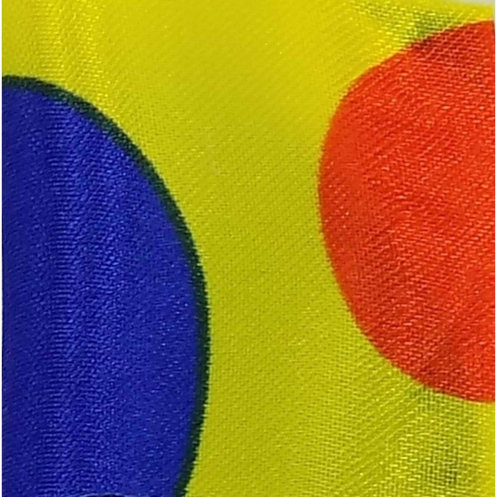 Satin Polyester 58 - 60 Inches Polka Dot - Clown