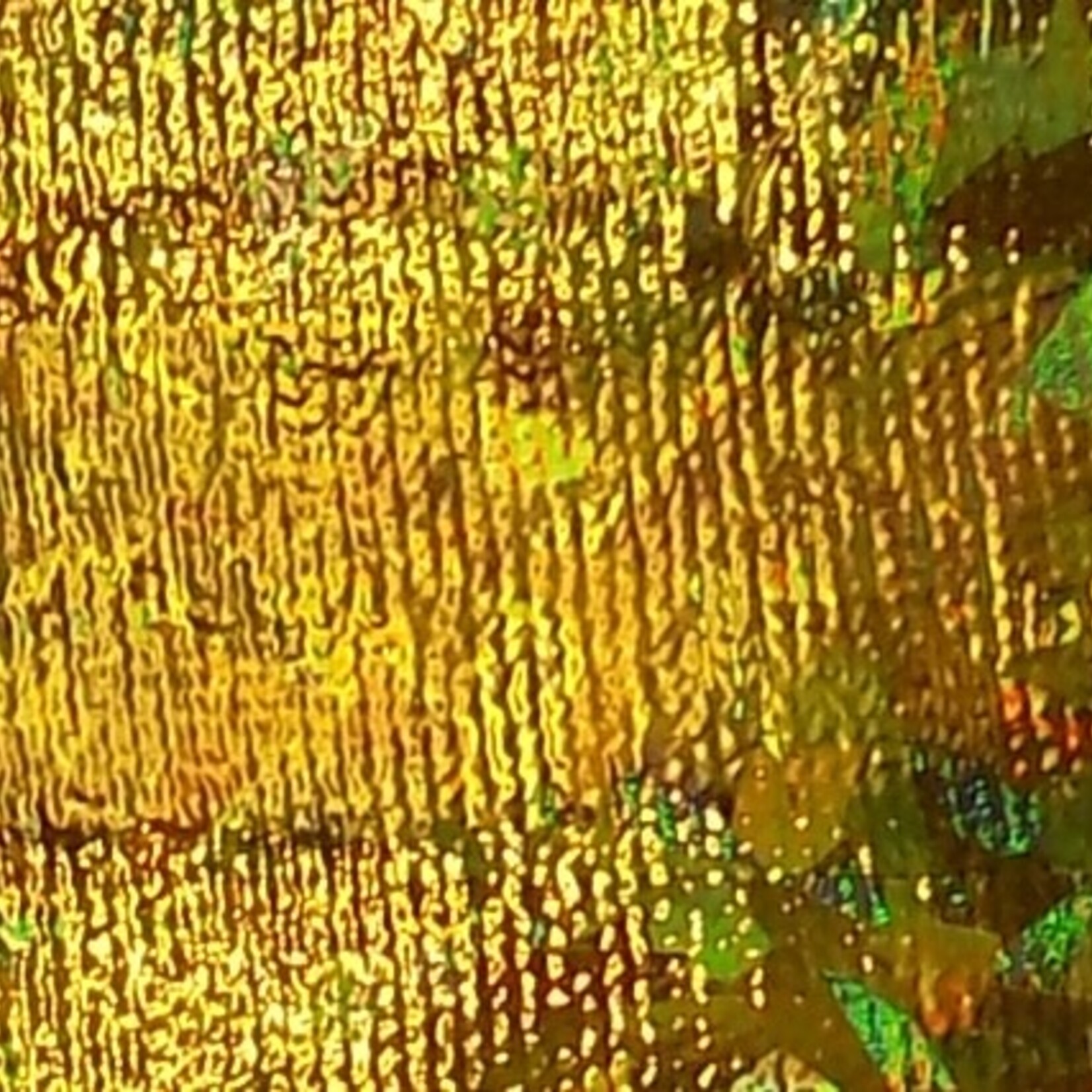 Tricot Lame 42 - 45 Inches Cut Glass Dark Gold