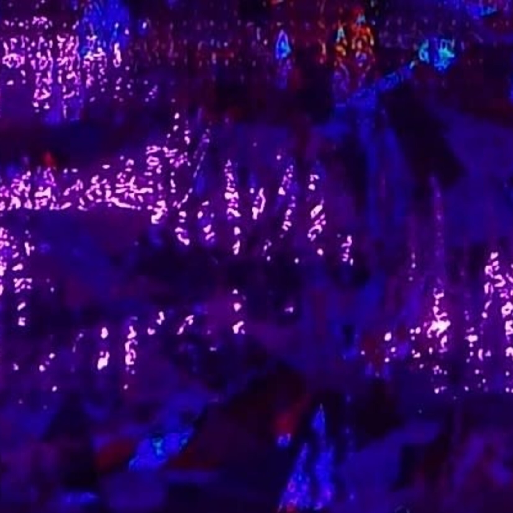 Tricot Lame 42 - 45 Inches Cut Glass Purple