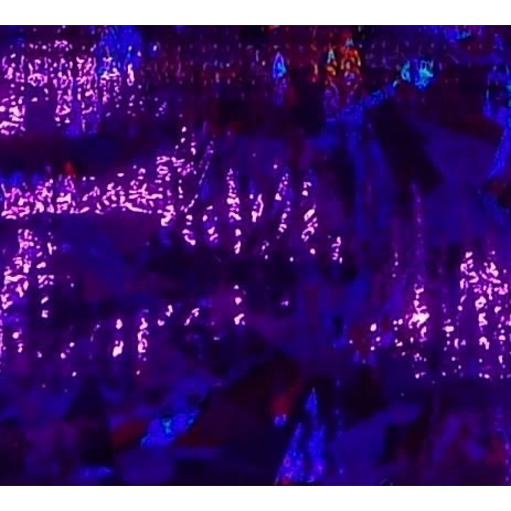 Tricot Lame 42 - 45 Inches Cut Glass Purple