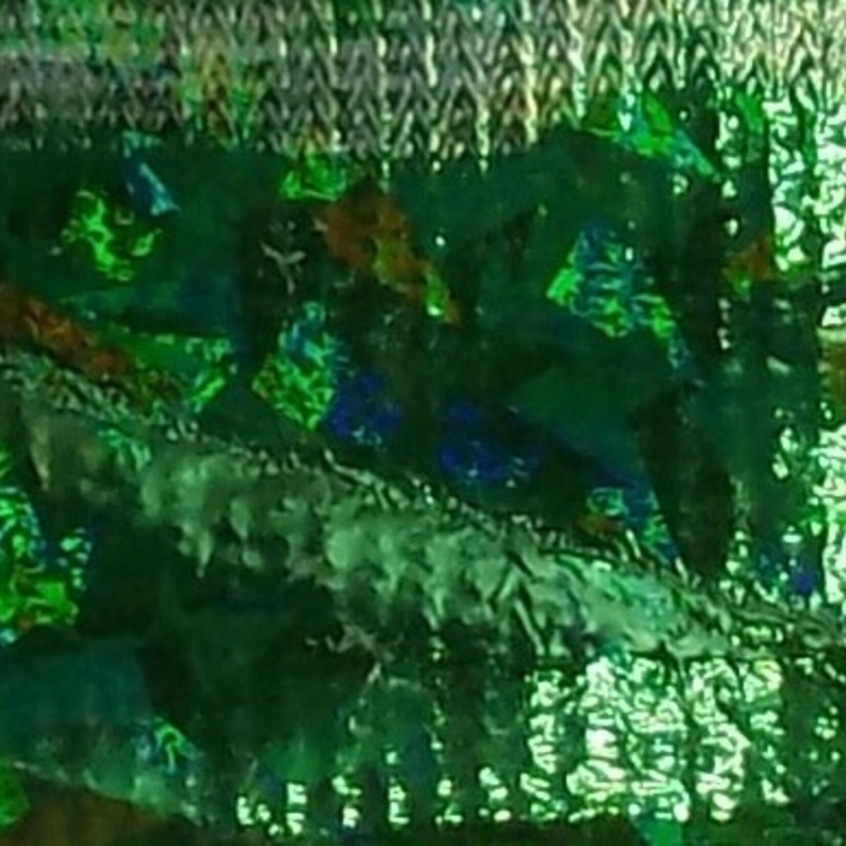 Tricot Lame 42 - 45 Inches Cut Glass Emerald Green