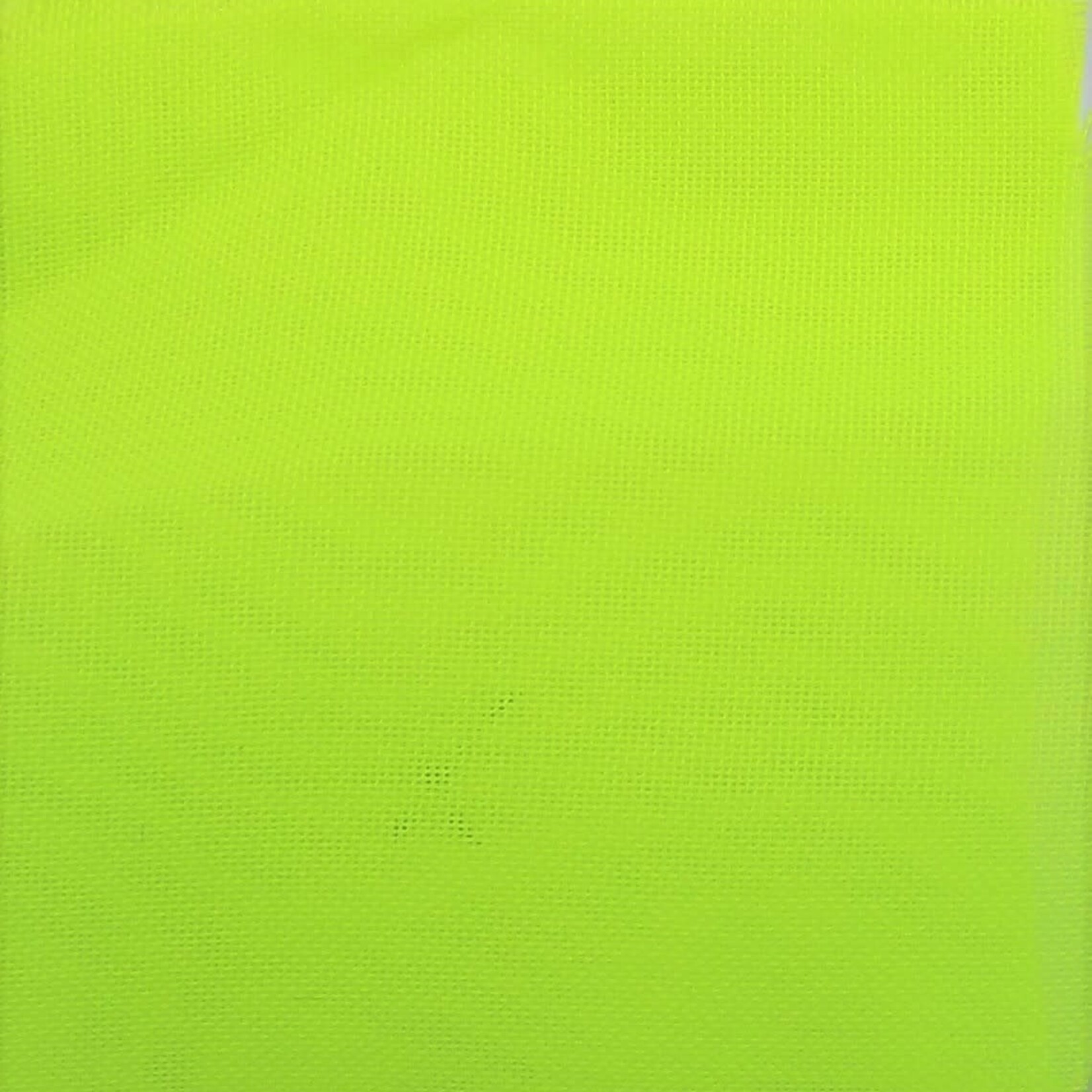 Chiffon 58 - 60 Inches Neon Yellow (Yard)