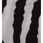 Zebra Print Cotton 58 - 60 Inches White and Black