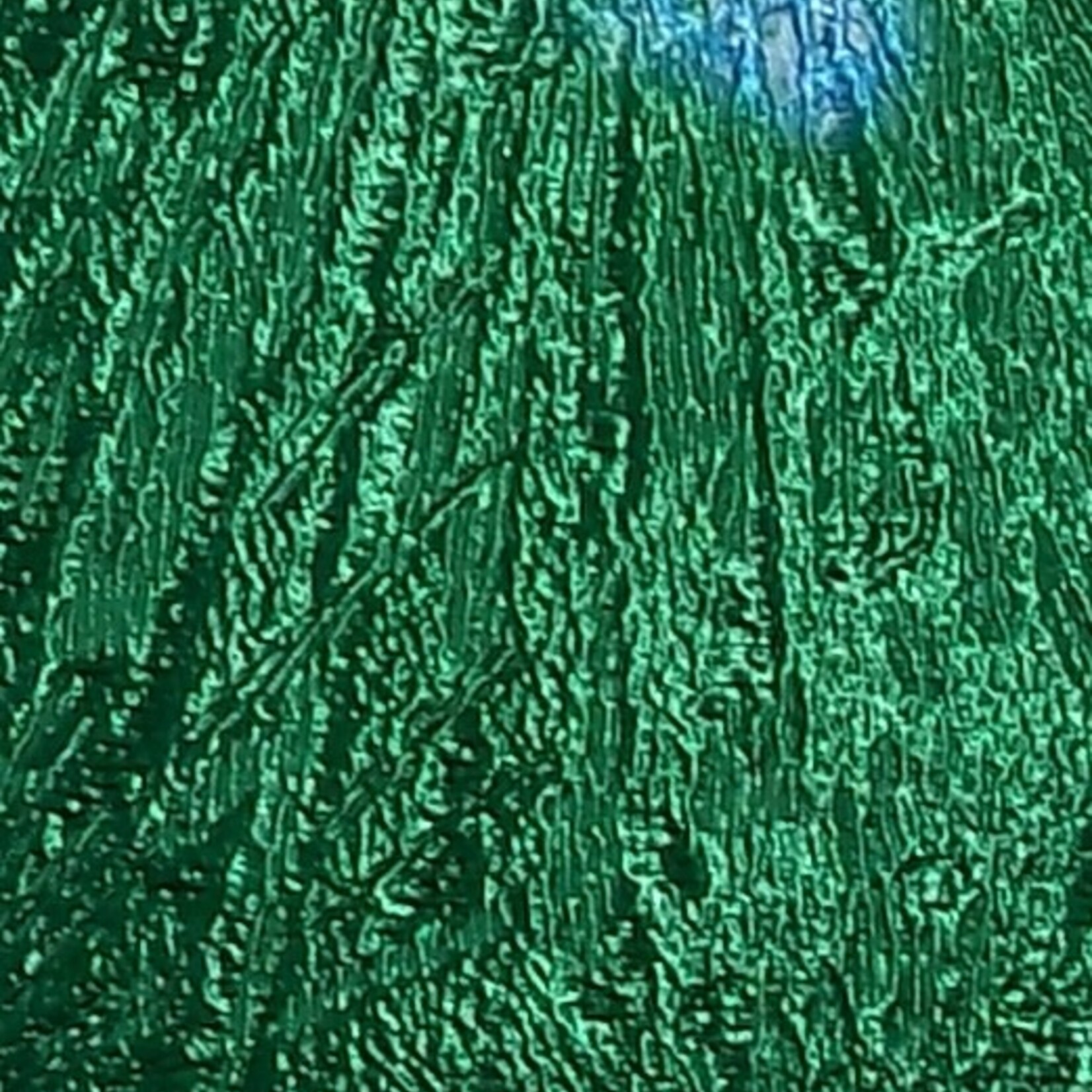 Pattern Fireworks Leatherette w/ Fleece Backing Green