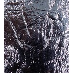 Pattern Krinkle Leatherette w/ Fleece Backing Silver