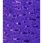 Pattern Fandango Leatherette w/ Fleece Backing Purple
