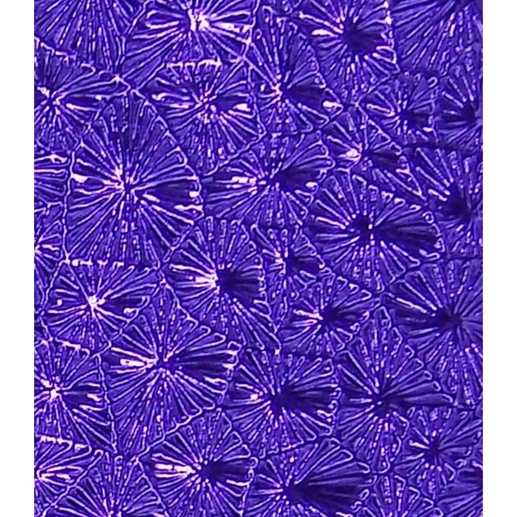 Pattern Fandango Leatherette w/ Fleece Backing Purple