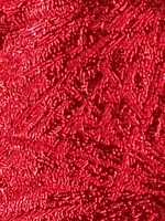 Pattern Fireworks Leatherette w/ Fleece Backing Red