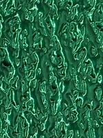 Pattern Nugget Leatherette with Fleece Backing Green