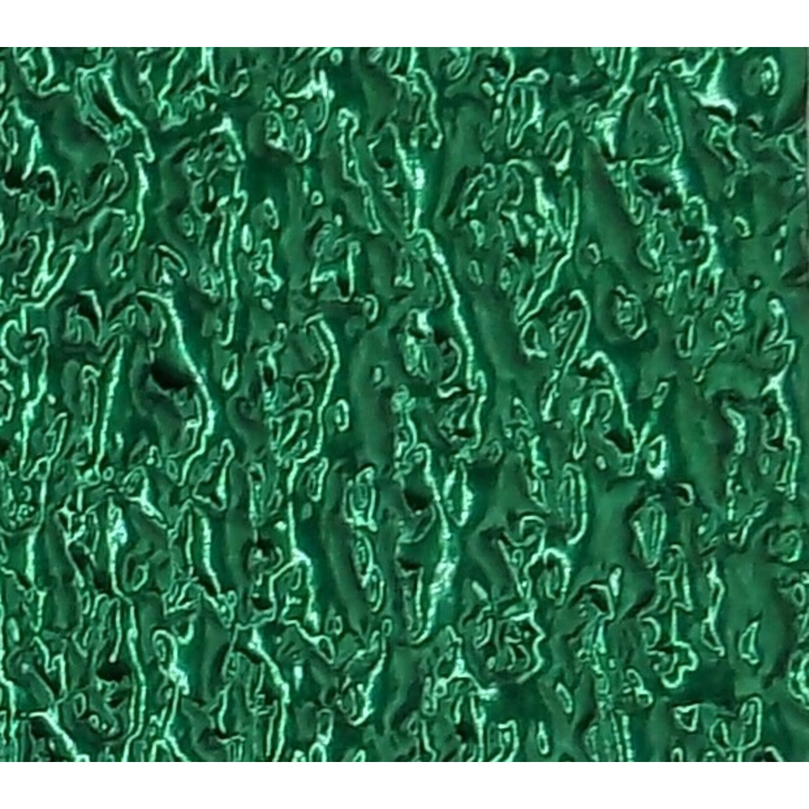 Pattern Nugget Leatherette with Fleece Backing Green