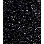 Pattern Nugget Leatherette with Fleece Backing Black