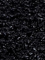 Pattern Nugget Leatherette with Fleece Backing Black