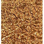 Pattern Nugget Leatherette with Fleece Backing Copper