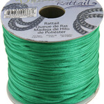 Rattail Cord 1.5mm (100 yards)  Kelly Green