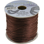 Rattail Cord 1.5mm (100 yards)  Light Chocolate