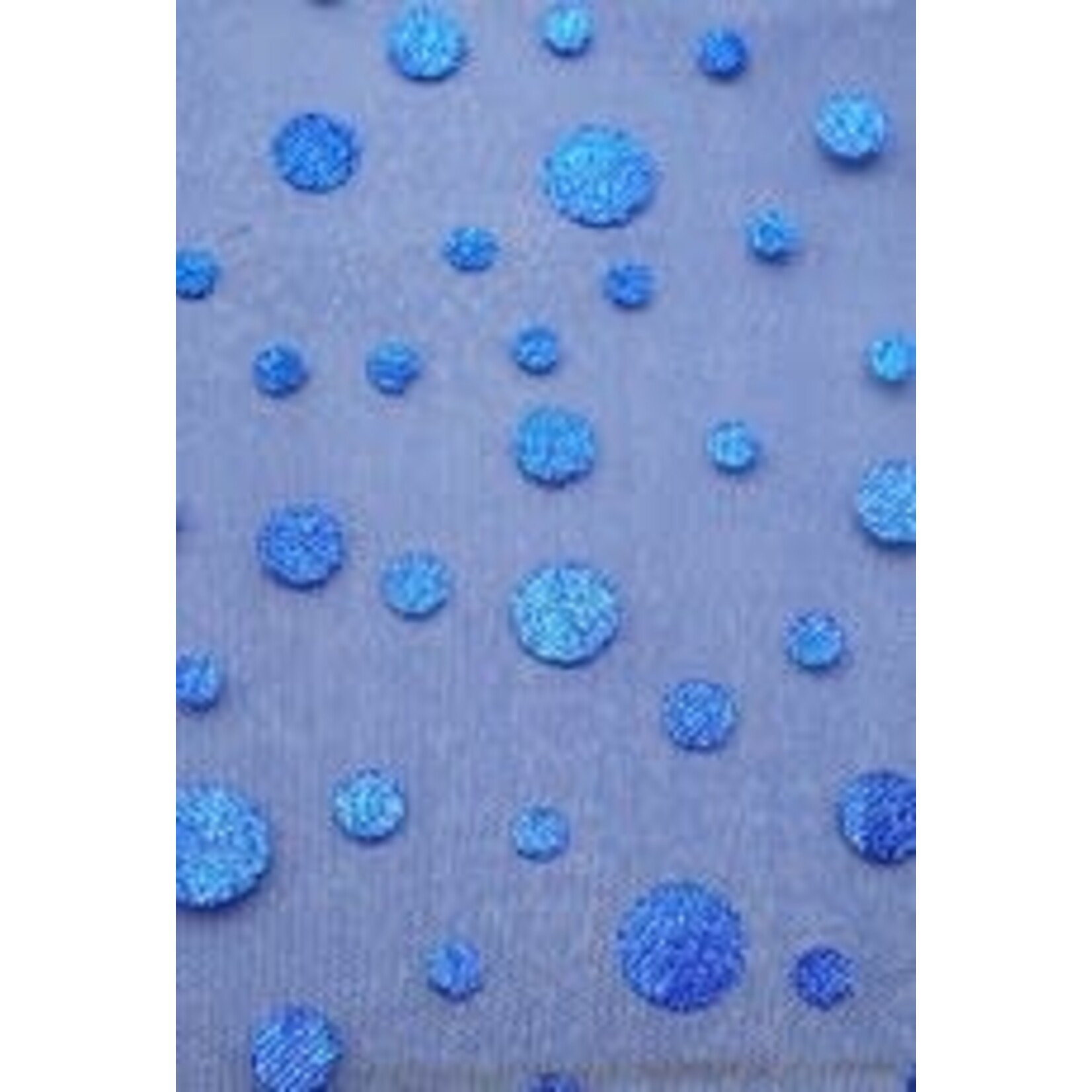 Foil Patterned Organdy 54-60 Inches Royal Blue on Royal Blue