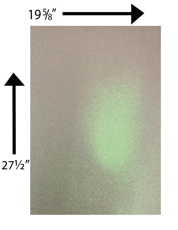 Glitter Card Stock 360 GSM 19 5/8 x 27 1/2 Inches White