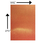 Glitter Card Stock 360 GSM Orange Iridescent