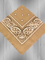Bandana Paisley Patterned Khaki