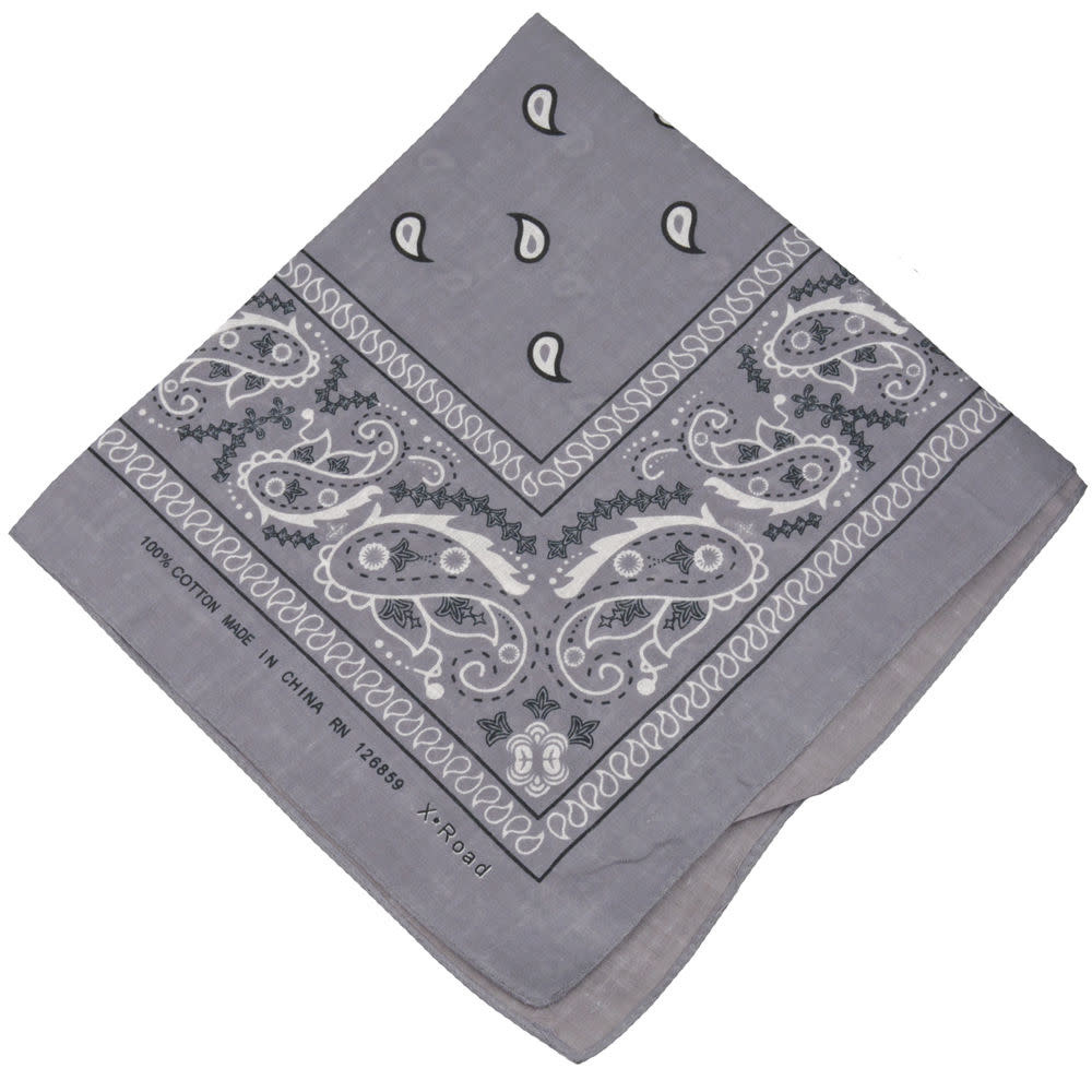アウトレット福袋 bandana-paisley-patterned-grey.jpg Clothing