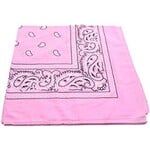 Bandana Paisley Patterned Light Pink
