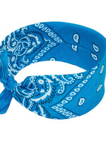 Bandana Paisley Patterned Turquoise Blue