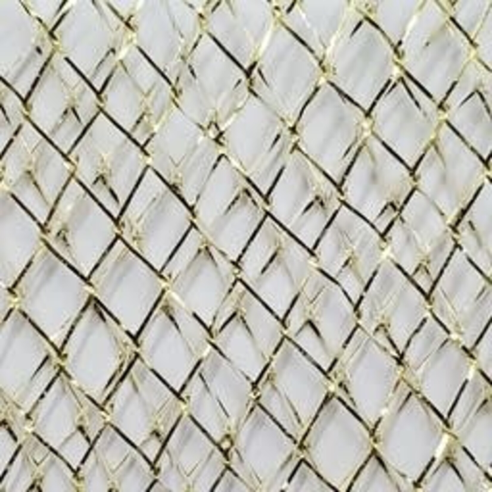 Shiny Diamond Netting 58-60 Inches Gold