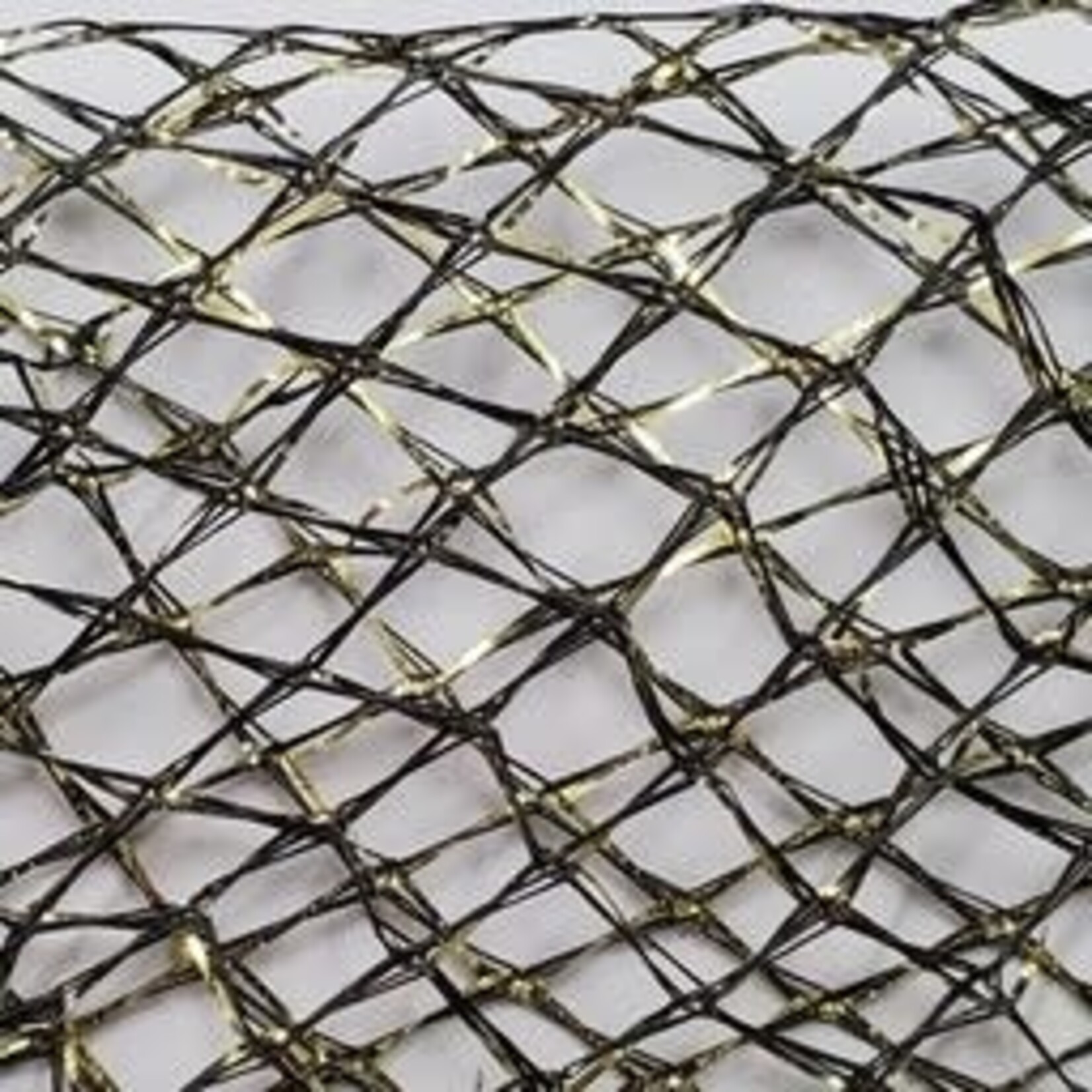 Shiny Diamond Netting 58-60 Inches Black